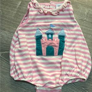 Stitchy Fish castle bubble 12mo